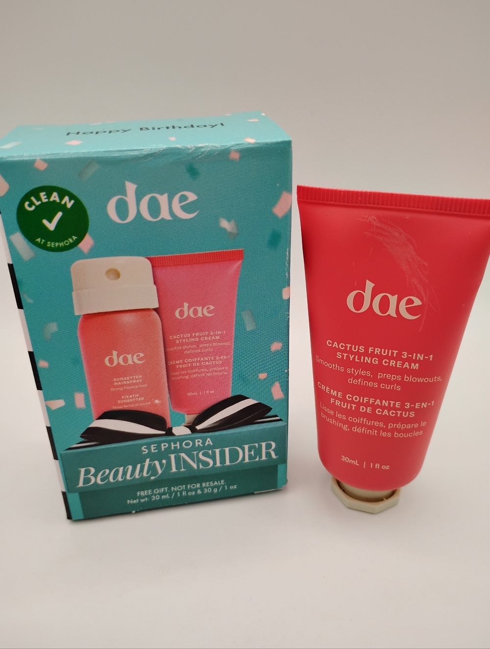 dae Beauty Insider Set - Coral & A Dae Cactus Fruit Bottle
